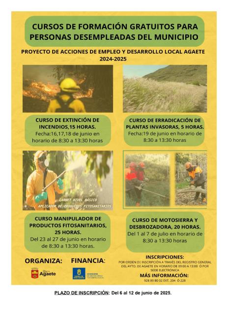 CURSOS DE FORMACIÓN GRATUITOS PARA PERSONAS DESEMPLEADAS DEL MUNICIPIO ...